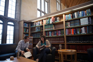 Students in Eating Area